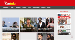 Desktop Screenshot of canindianews.com